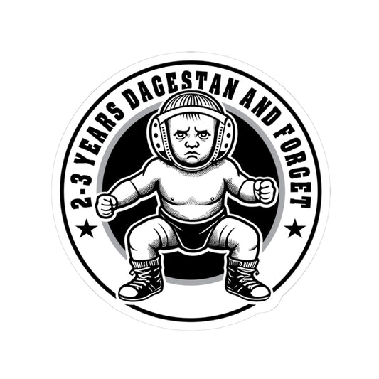 2-3 Years Dagestan and Forget Sticker